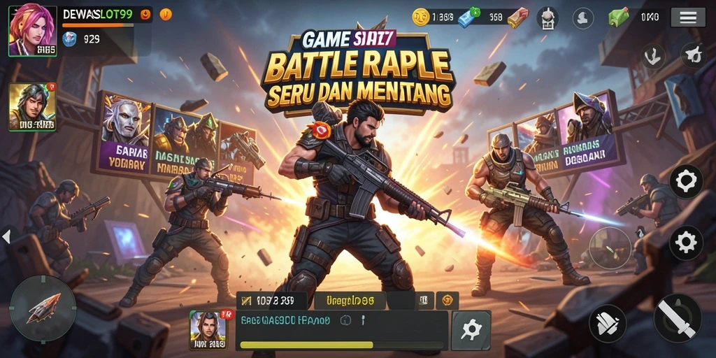 Tampilan gameplay DEWASLOT99 yang penuh aksi dan strategi.