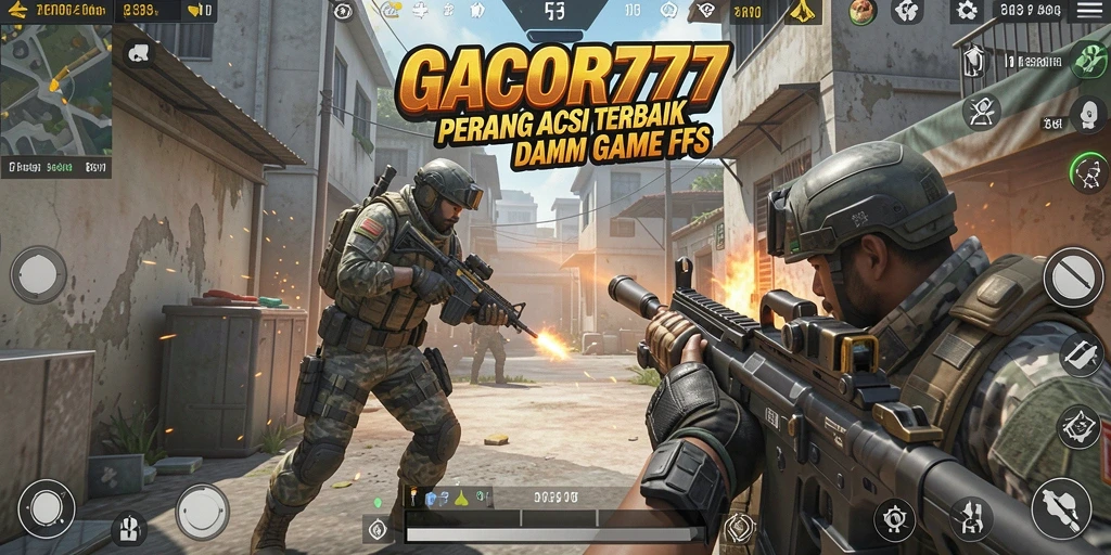 Tampilan gameplay GACOR777 yang mendebarkan dan penuh aksi.