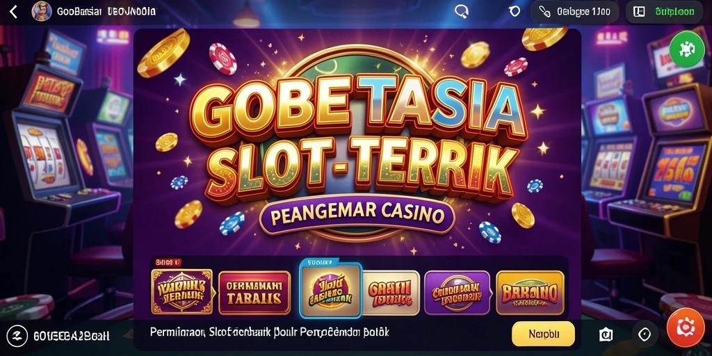 Tampilan gameplay seru di GOBETASIA dengan mesin Slot yang menarik.