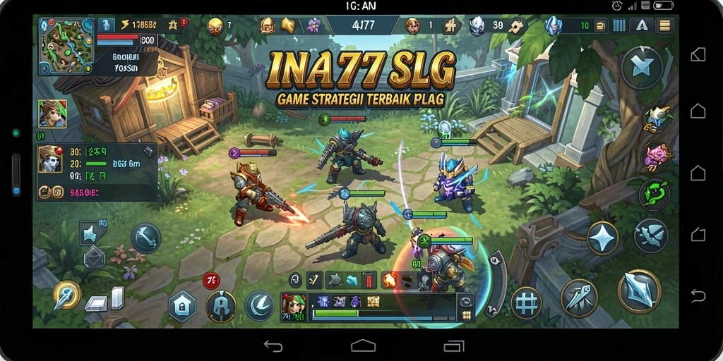 Tampilan gameplay menarik dan strategis di INA777.