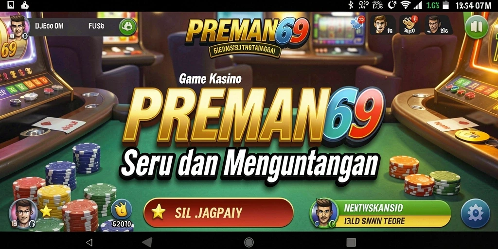 Tampilan gameplay Kasino yang menarik dan mengasyikkan.